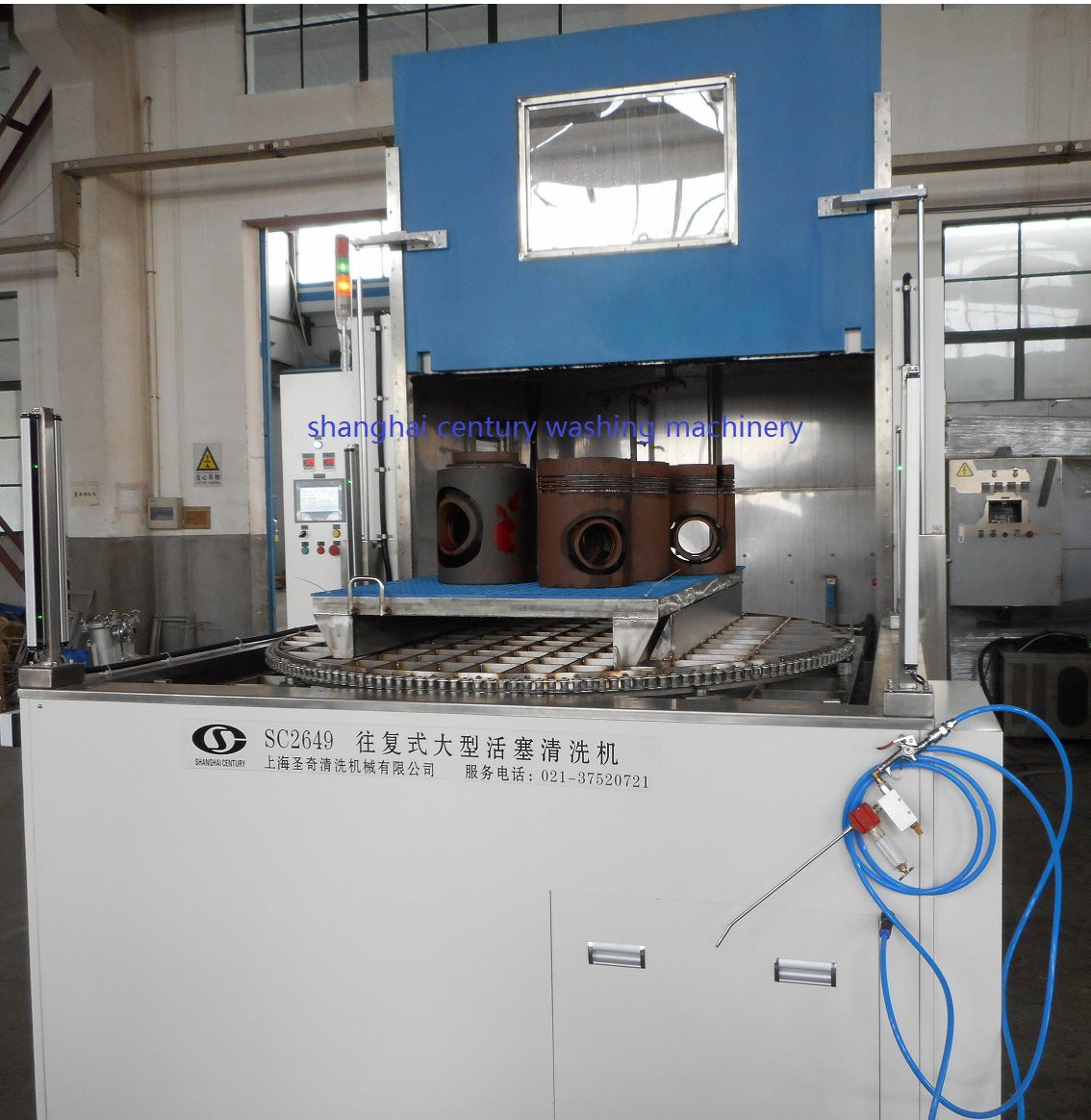 全自動往復(fù)式大活塞旋轉(zhuǎn)噴淋清洗機(jī)-SC2649